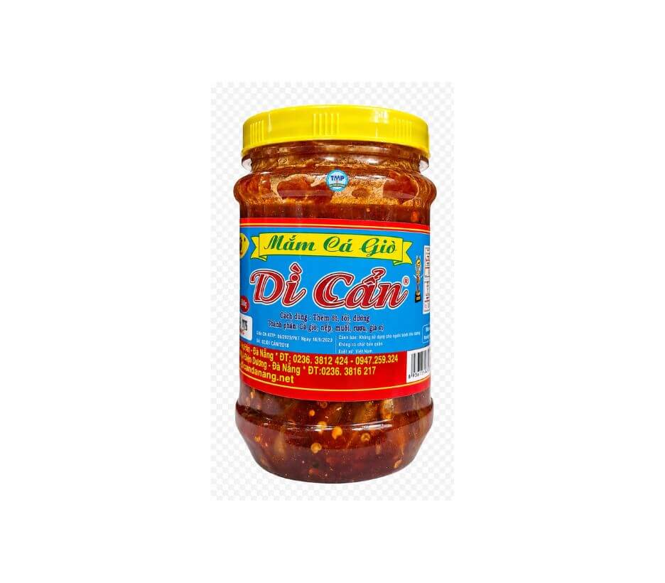 Mắm Cá Giò Dì Cẩn Đặc Sản Đà Nẵng.
